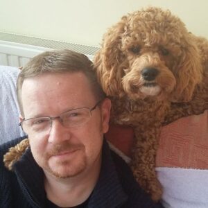 About Me 1 About Me - Image of me and my dog